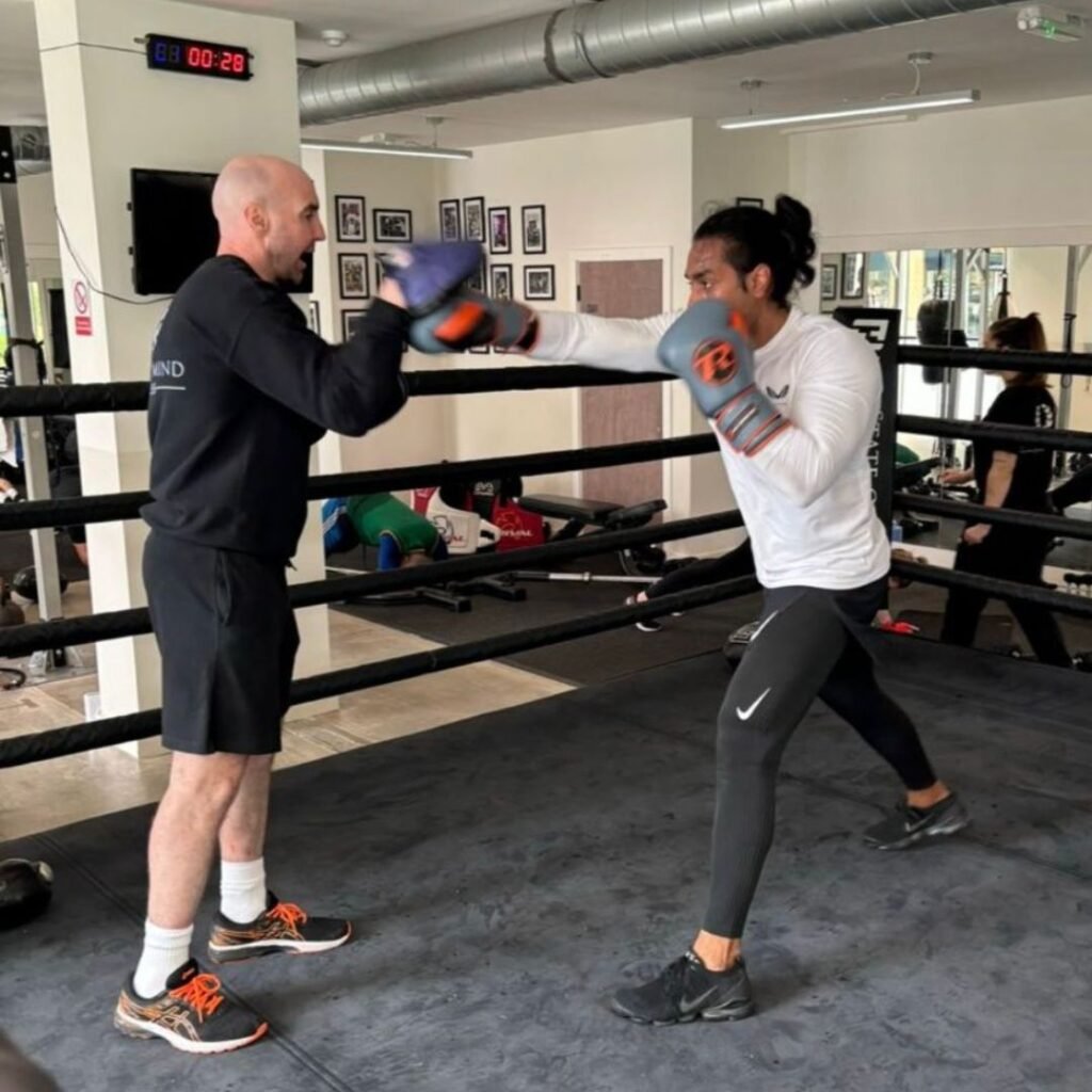 Members training together